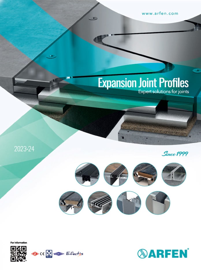 کاتالوگ درز انقطاع آرفن