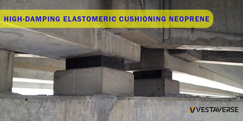 نئوپرن بالشتک الاستومری با میرایی بالا