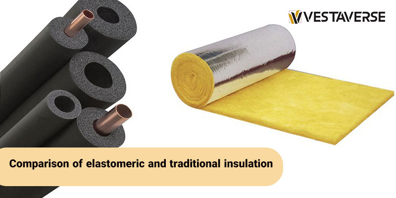 مقایسه عایق های الاستومری و سنتی