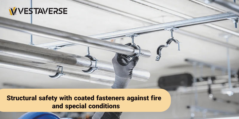 ایمنی سازه با بست روکش دار در برابر آتش و شرایط ویژه