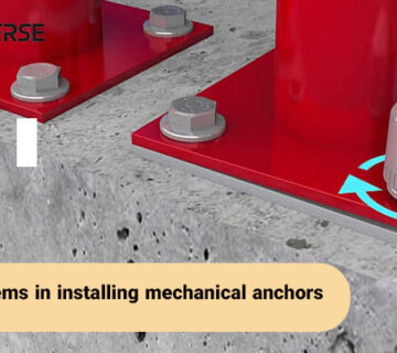 مشکلات رایج در نصب انکر مکانیکی