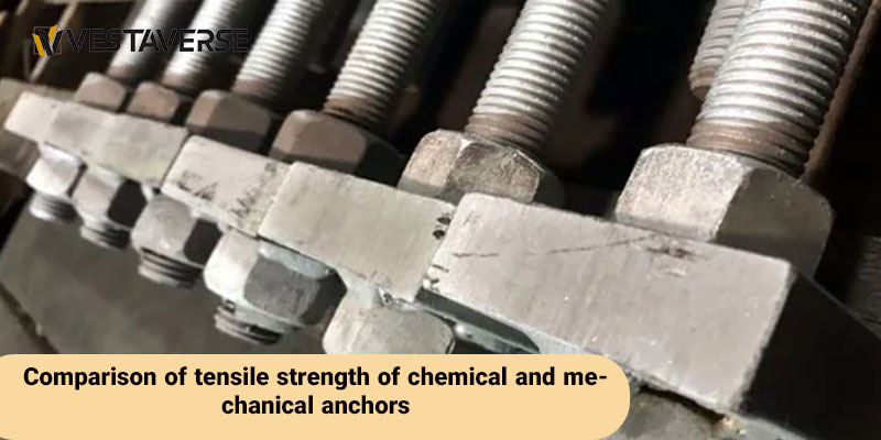 مقایسه مقاومت کششی انکر شیمیایی و مکانیکی