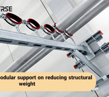 تاثیر ساپورت مدولار بر کاهش وزن سازه