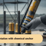 کاشت میلگرد با انکر شیمیایی