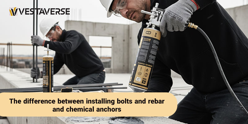 تفاوت کاشت بولت و میلگرد با انکر شیمیایی