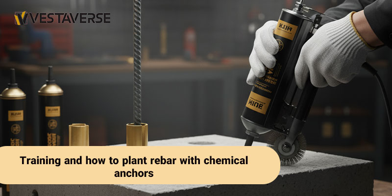 آموزش و نحوه کاشت میلگرد با انکرهای شیمیایی