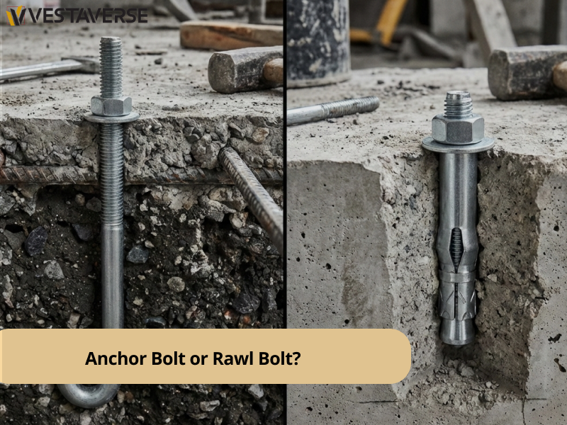 انکر بولت یا رول بولت؟ مقایسه تخصصی برای مهندسان
