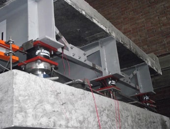 OZDEKAN Seismic LDRB (Low Damping Rubber Bearings) Isolator