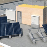 ST PSE SISTEMA DE MONTAJE TRIANGULAR ALUMINIO 150x150